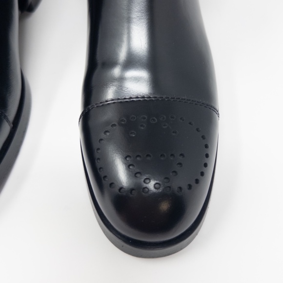 Gucci Zelda Horsebit Double G Harness Riding Jumping Boots GG Womens 37 EU 7 US - Picture 8 of 14